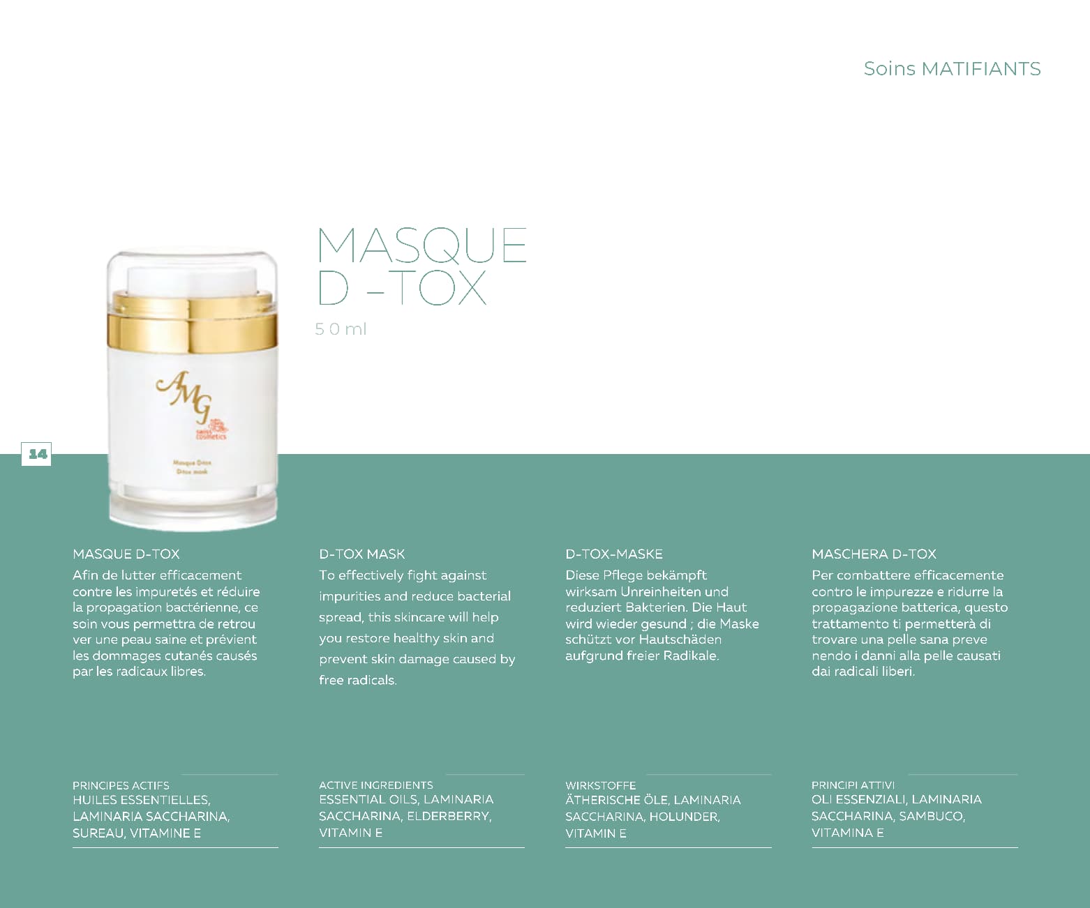 Masque D-Tox