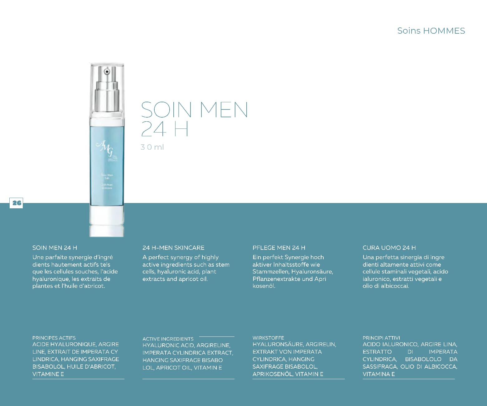 Crème Men 24H
